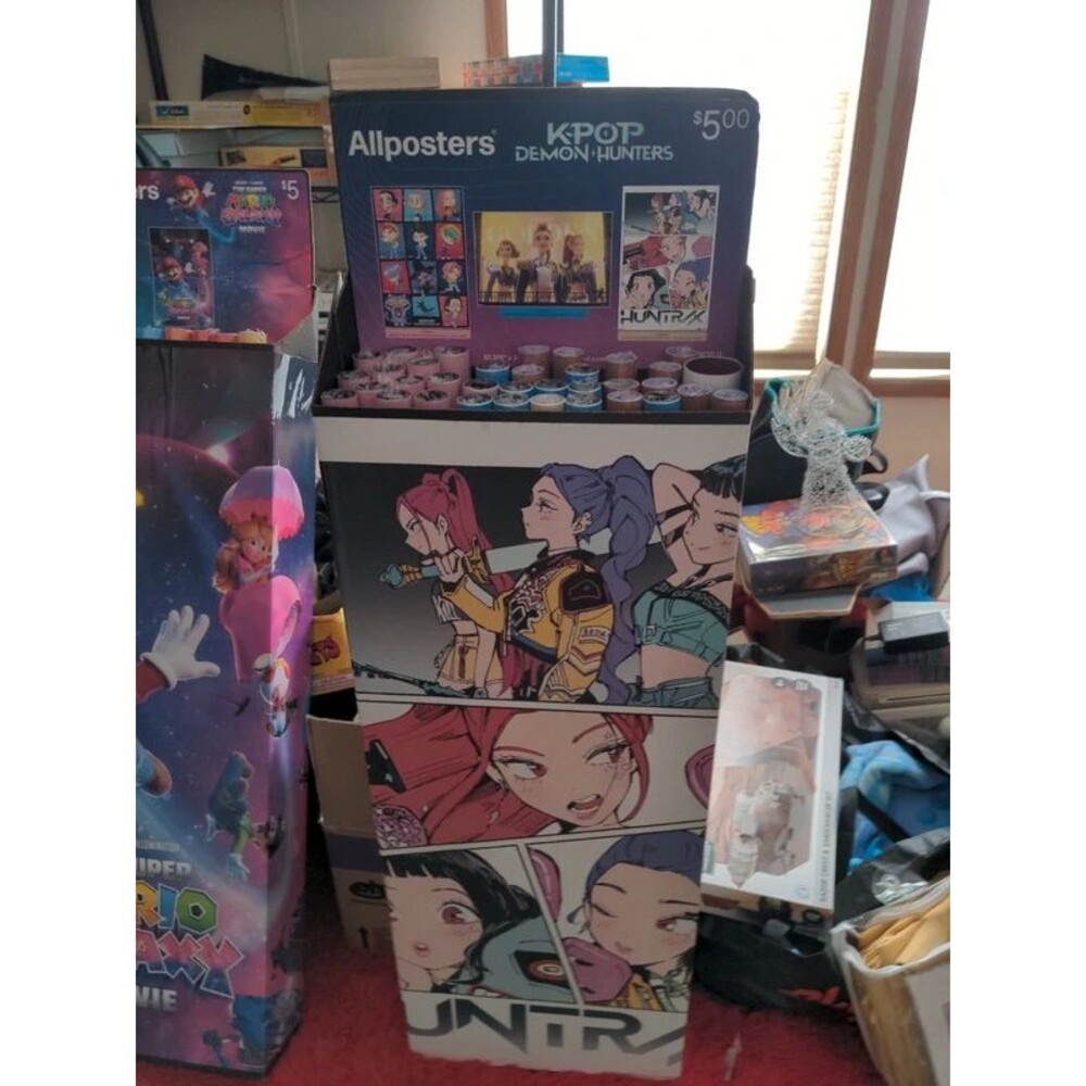 35- Allposters K-Pop Demon Hunters Poster Lot Display Y2K Anime Webtoon OS